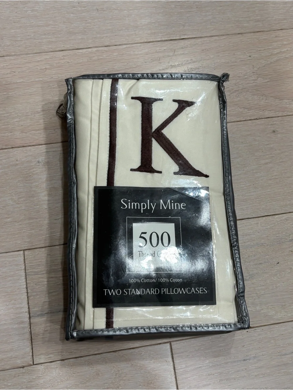 500 Thread Count Ivory Pillowcases - Set of 2